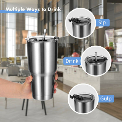 Travel Mug Double Wall Stainless Steel