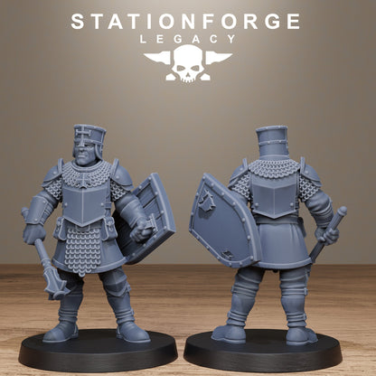 3D Printed Thorncrest Infantry by StationForge Miniatures