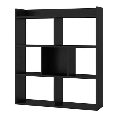 7 Cubes Open-back Bookshelf with Anti-Toppling Devices