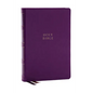 KJV Holy Bible: Compact Bible with 43,000 Center-Column Cross References, Purple Leathersoft, Red Letter, Comfort Print (Thumb Indexing): King James V - Imitation Leather