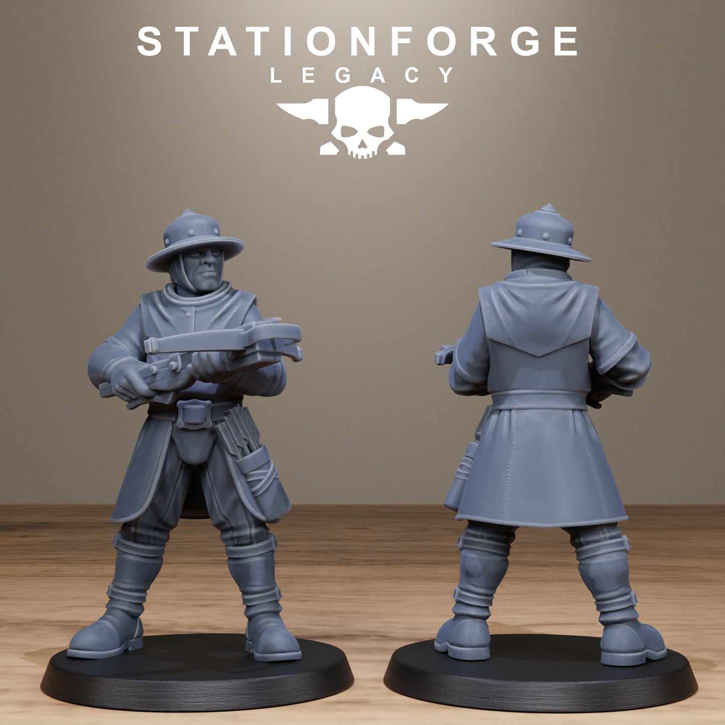 3D Printed Thorncrest Hunters by StationForge Miniatures