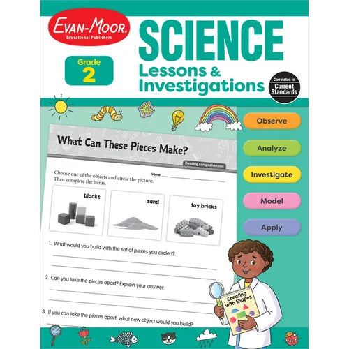 Science Lessons and Investigations, Grade 2 Teacher Resource - Paperback