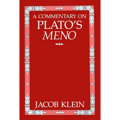 A Commentary on Plato's Meno - Paperback