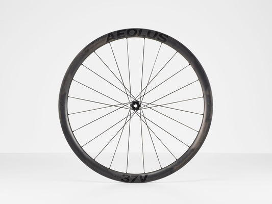 Wheel Front Bontrager Aeolus Pro 37V Disc TLR 12T Black