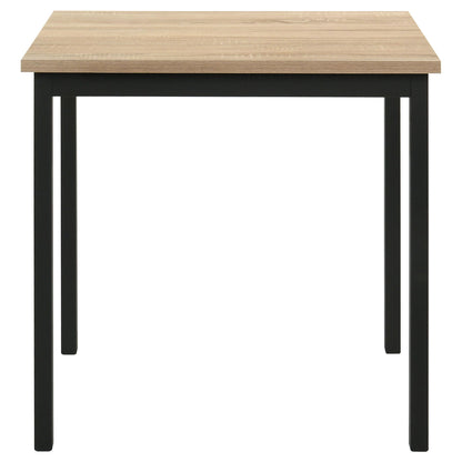 Garza Space Saving Rectangular Dining Table Greige Oak