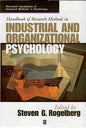 Handbook of Research Methods in Industrial and Organizational Psychology - Paperback