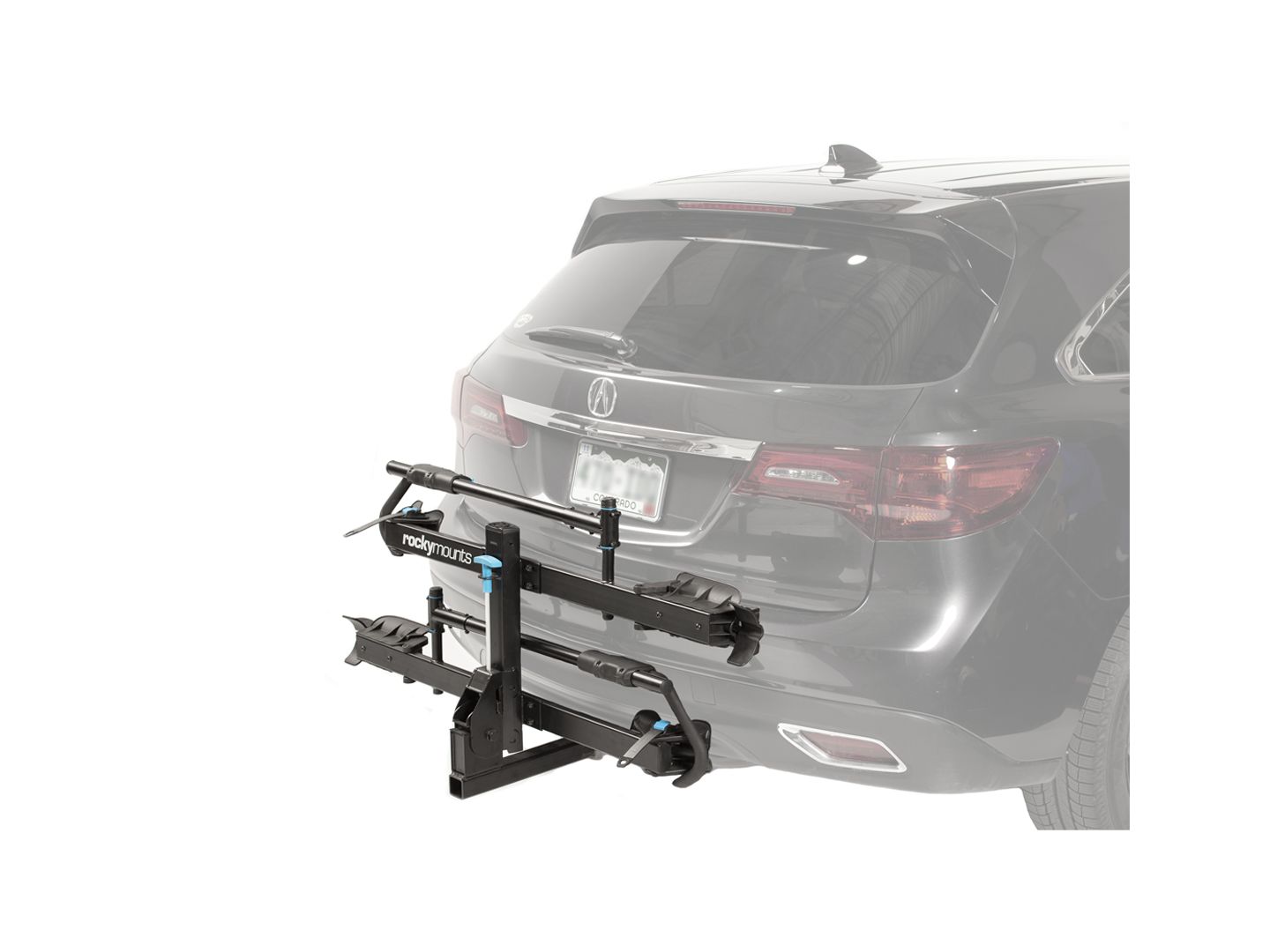 Car Rack RockyMounts MonoRail 2-Bike Hitch 1.25" Black Main image