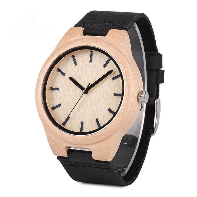 Wooden Classic Wooden Pointer-style Quartz Watch