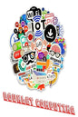 bouklet Computing: Programming Language Stickers Bomb Waterproof Sticker For DIY Laptop Luggage - Paperback