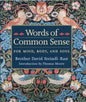 Words of Common Sense - Hardcover