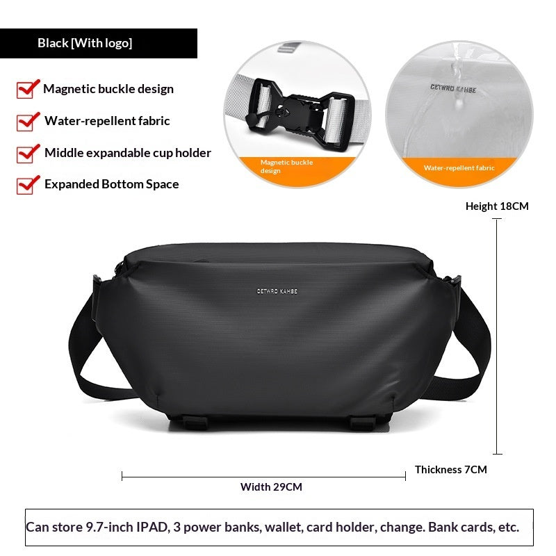 Casual Commuter Shoulder Crossbody Bag For Work