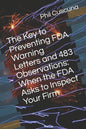 The Key to Preventing FDA Warning Letters and 483 Observations: When the FDA Asks to Inspect Your Firm - Paperback