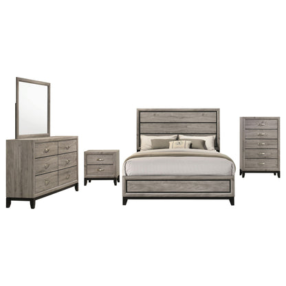 Valen Five-piece California King Bedroom Set Light Taupe