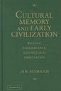 Cultural Memory and Early Civilization - Hardcover
