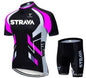 Jersey Sets Red Bicycle Short Sleeve Cycling Clothing Bike Cycling Jersey Bib Shorts