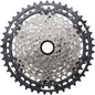 Shimano Deore XT CS-M8200-12 Cassette - 12-Speed 9-45t Hyperglide+ Micro Spline Gray/Silver
