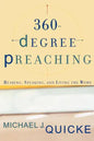360-Degree Preaching: Hearing, Speaking, and Living the Word - Paperback