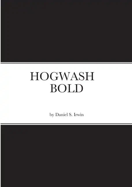 Hogwash Bold - Paperback