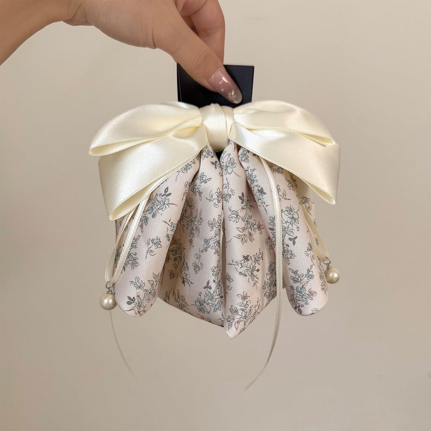 Ribbon Bow Hair Clip Versatile Sweet And Subtly Luxurious For Women