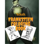 Adult frankstien coloring book - Paperback