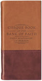 Chequebook of the Bank of Faith - Tan/Burgundy: Daily Readings by C. H. Spurgeon - Imitation Leather