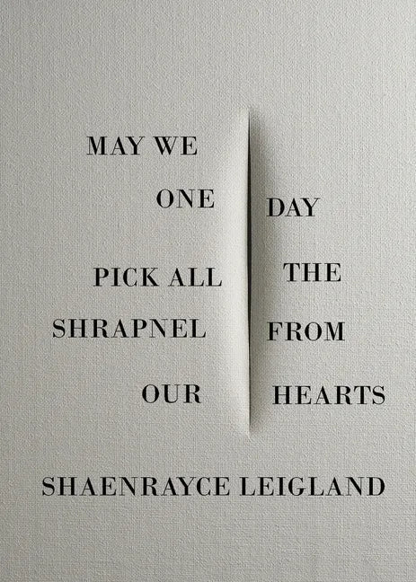 May We One Day Pick All the Shrapnel From Our Hearts - Paperback