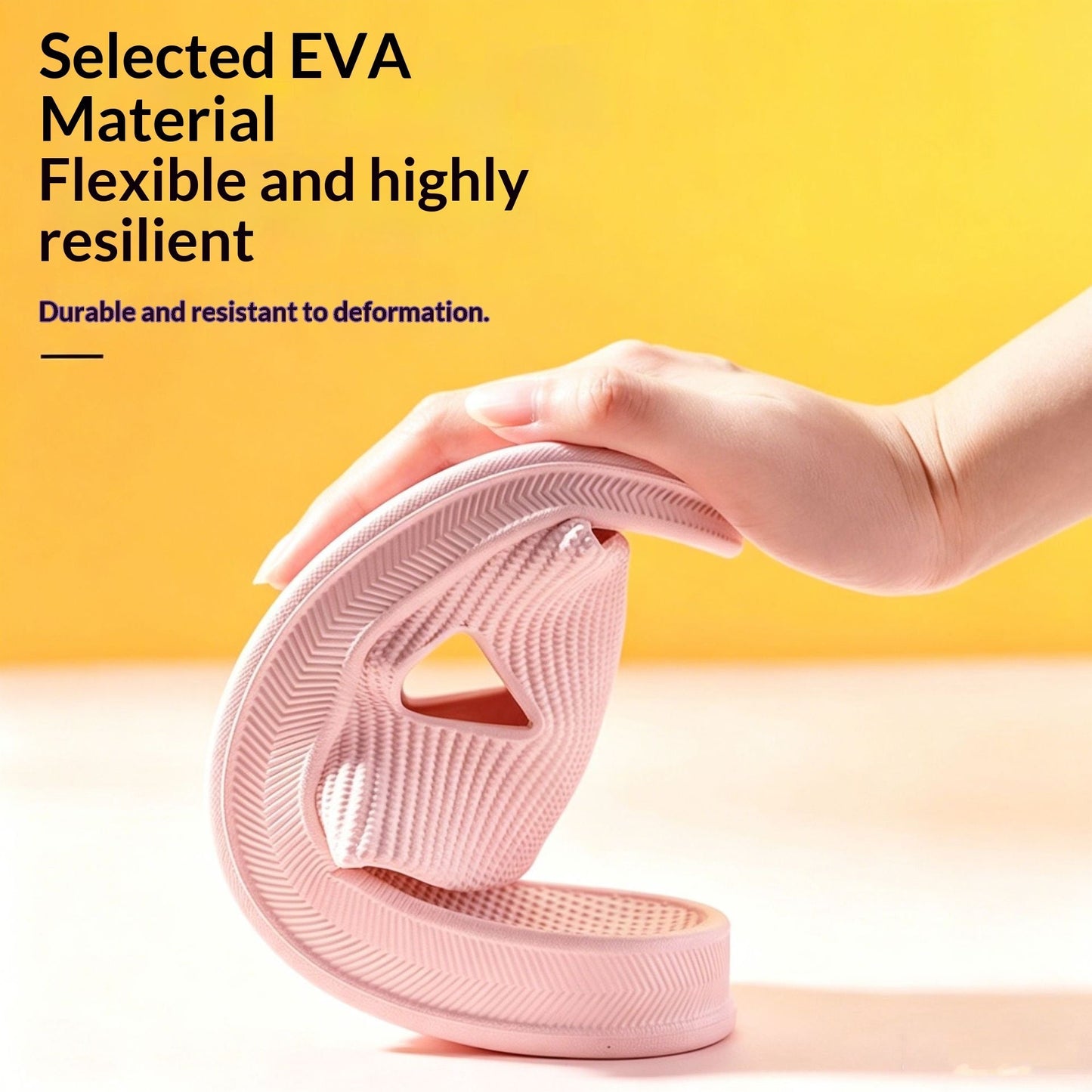 Squishy-feel Flip-flops For Summer Unisex