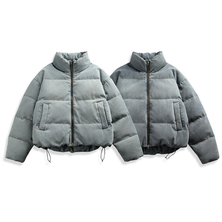 Mens Loose-Fit Padded Down Jacket Outerwear