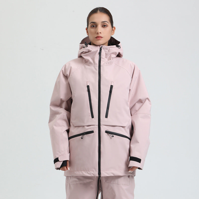 Womens Waterproof Fully Taped Snowboard Jacket