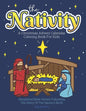 A Christmas Advent Calendar Coloring Book For Kids: The Nativity: Count Down To Christmas With Simplified Bible Verses About Jesus and Large, Easy Col - Paperback