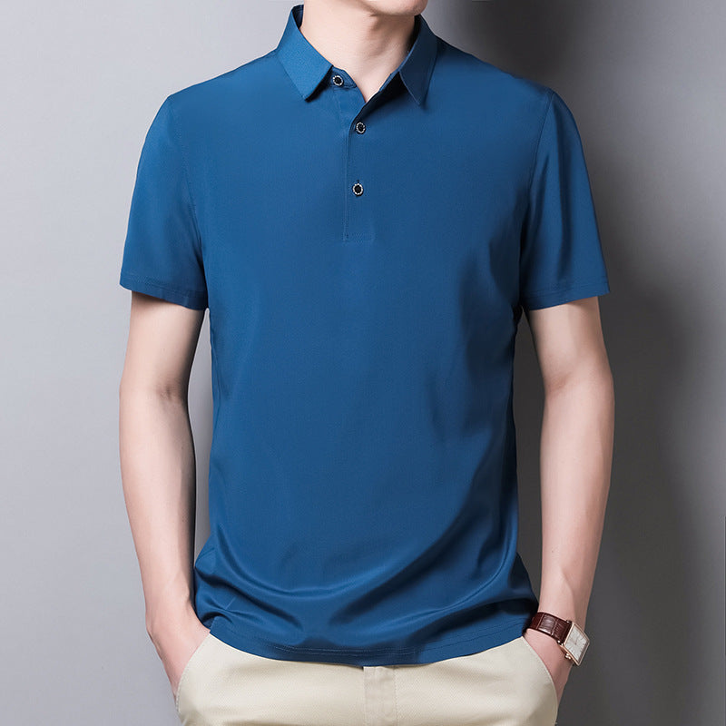 Mens Seamless Short-sleeve T-shirt For Summer