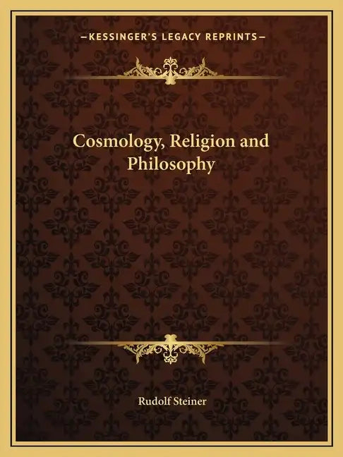 Cosmology, Religion and Philosophy - Paperback