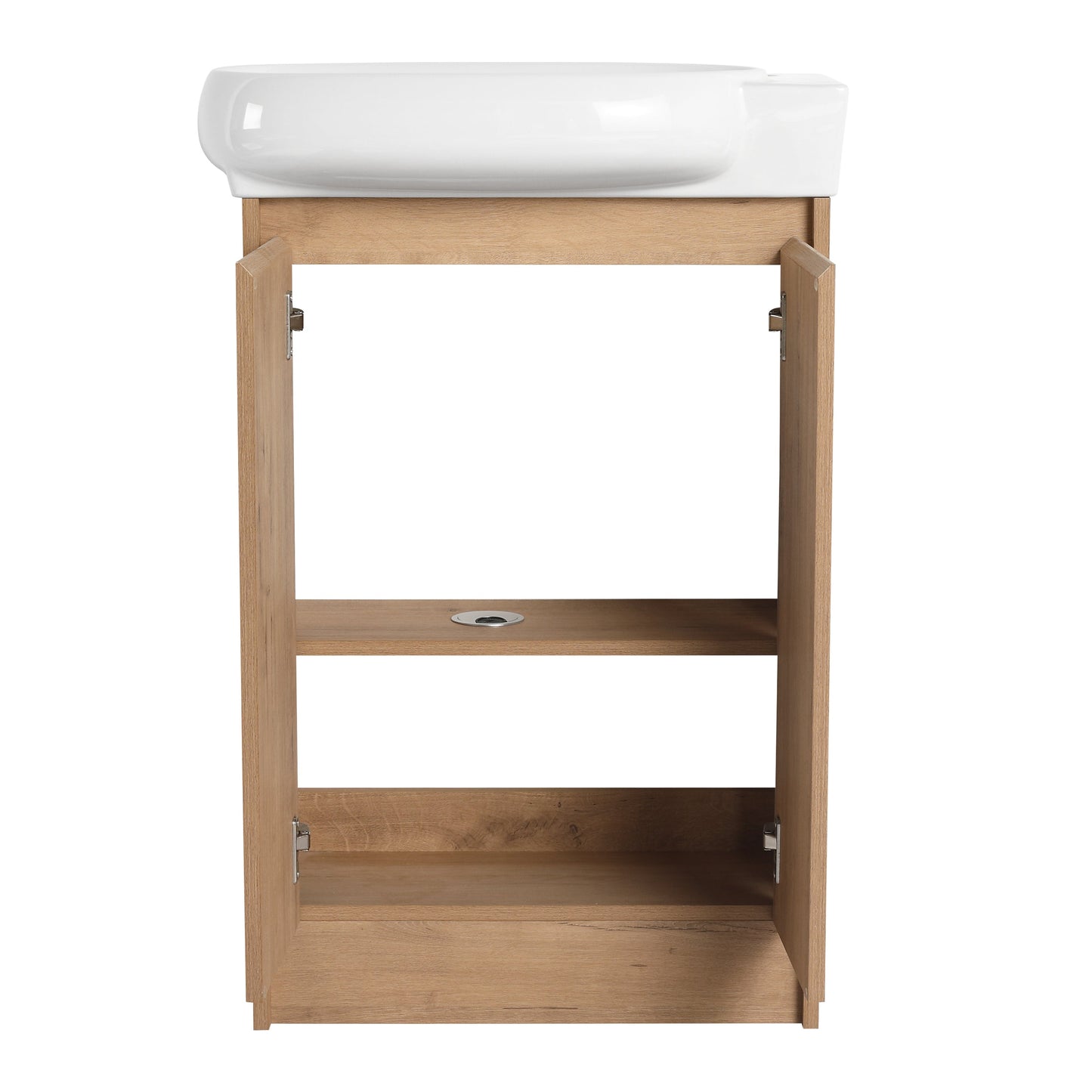 23' Freestanding Bathroom Vanity with Sink, Soft Close Doors