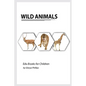 Wild Animals: Montessori real Wild Animals book, bits of intelligence for baby and toddler, children's book, learning resources. - Paperback