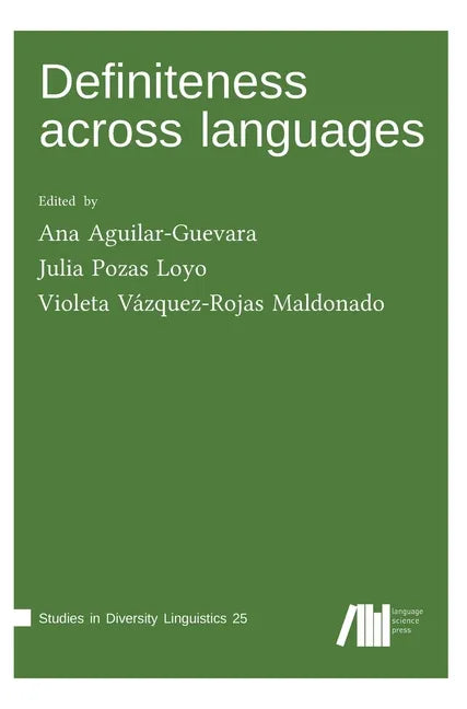 Definiteness across languages - Hardcover