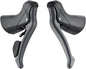 microSHIFT Sword Drop Bar Shifter/Brake Lever Set - 1x 10-Speed Sword Compatible Gray Version B
