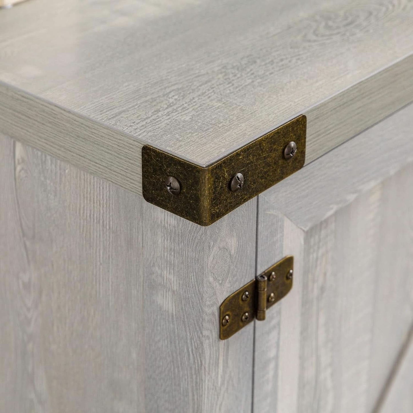 Georgetown Modern Farmhouse 70 Inch TV Stand Stone Grey