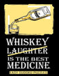 Whiskey Is The Best Medicine: Get Well Gifts For Men After Surgery Funny Recovery Gift - Easy Sudoku Puzzle Book For Adults Large Print Puzzles To K - Paperback