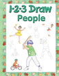 123 Draw People: A step by step drawing guide for young artists - Paperback