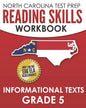 NORTH CAROLINA TEST PREP Reading Skills Workbook Informational Texts Grade 5: Preparation for the End-of-Grade ELA/Reading Assessments - Paperback