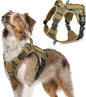 No Pull Tactical Dog Harness Molle Vest Adjustable Medium Large Dogs