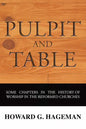 Pulpit and Table - Paperback