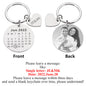 Stainless Steel Mirror DIY Pendant Outer Hole Round Card Keychain