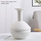 Home Decoration Ceramic Vase Dried Flower Arrangement Vase Starry Sky Minimalist Creative Decoration White Living Room
