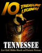 10 Treasure Legends! Tennessee: Lost Gold, Hidden Hoards and Fantastic Fortunes - Paperback