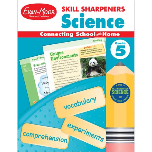 Skill Sharpeners: Science, Grade 5 Workbook - Paperback