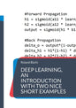 Deep Learning, an introduction with two nice short examples - Paperback