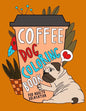 Coffee Dog Coloring Book: A Fun Coloring Gift Book for Coffee Lovers & Adults Relaxation with Stress Relieving Dog Designs, Funny Coffee Quotes - Paperback