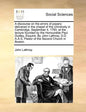 A Discourse on the Errors of Popery: Delivered in the Chapel of the University in Cambridge, September 4, 1793, at the Lecture Founded by the Honourab - Paperback