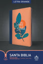 Santa Biblia Rvr60, Edición Zíper Con Referencias, Letra Grande (Sentipiel, Coral/Azul, Letra Roja) - Imitation Leather
